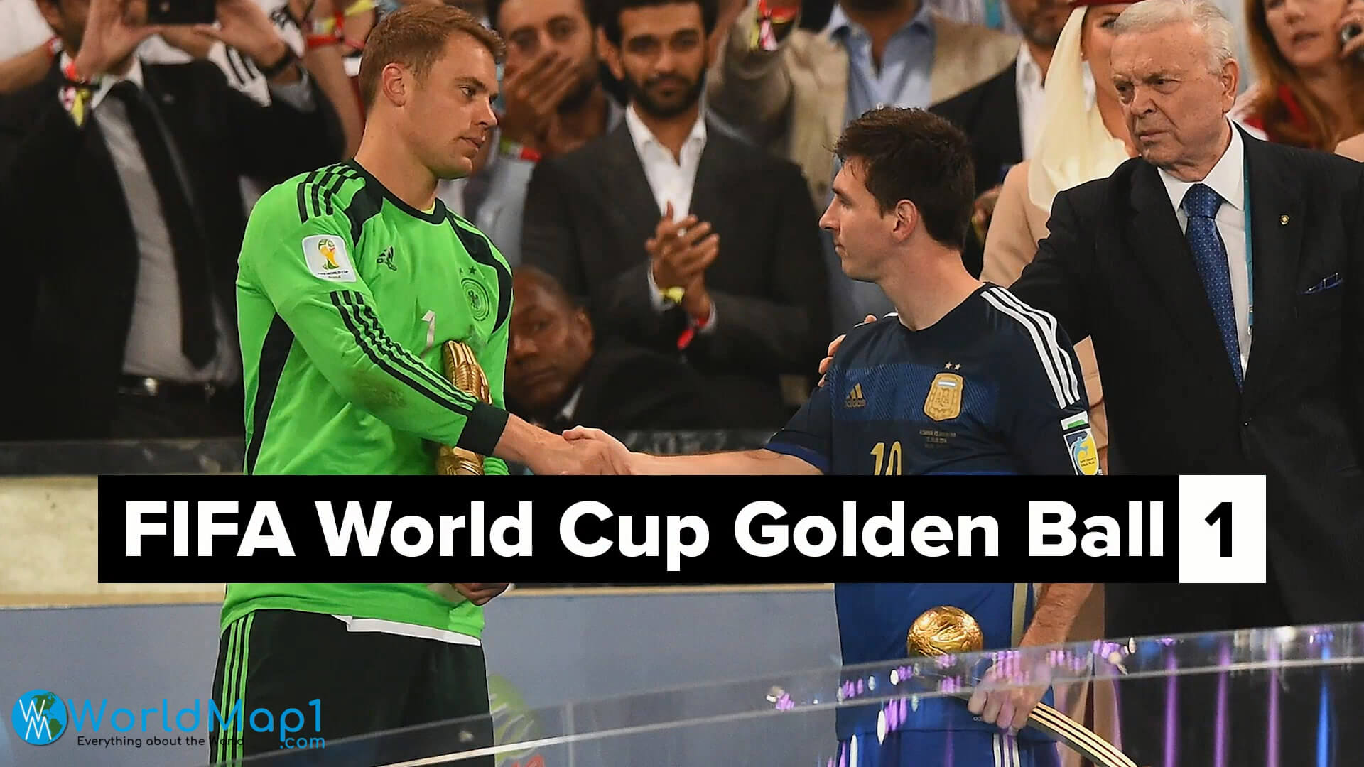 Messi Wins 1 Time Fifa World Cup Golden Ball